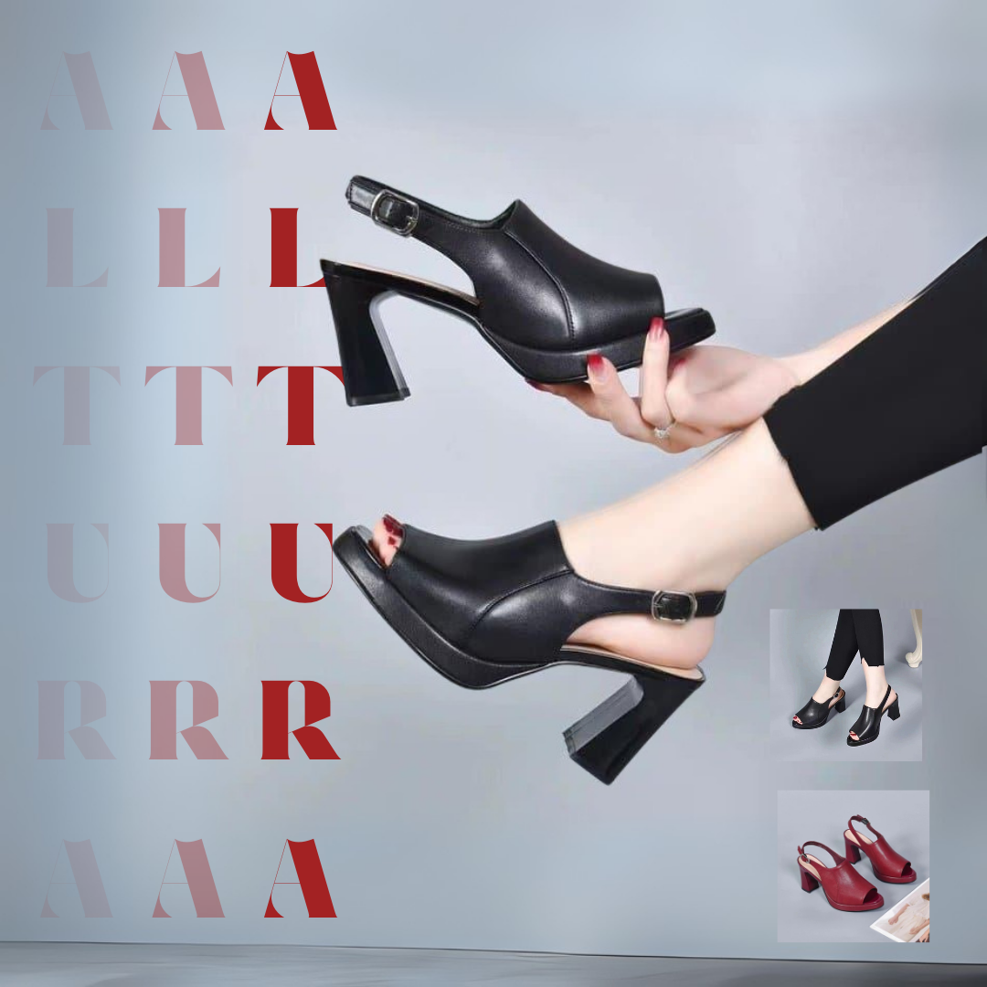 WineGlam™ – Sandalias Elegantes con Tacón Medio